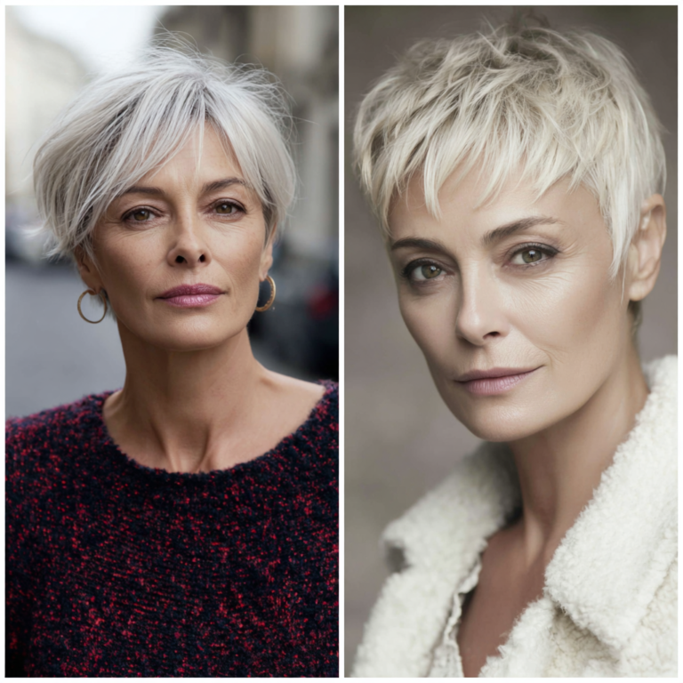 Coupes courtes effilées femme 60 ans : l&rsquo;effet rajeunissant